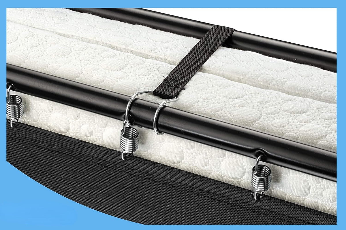 Folding Bed Cot with Memory Foam Mattress 31 inch B201