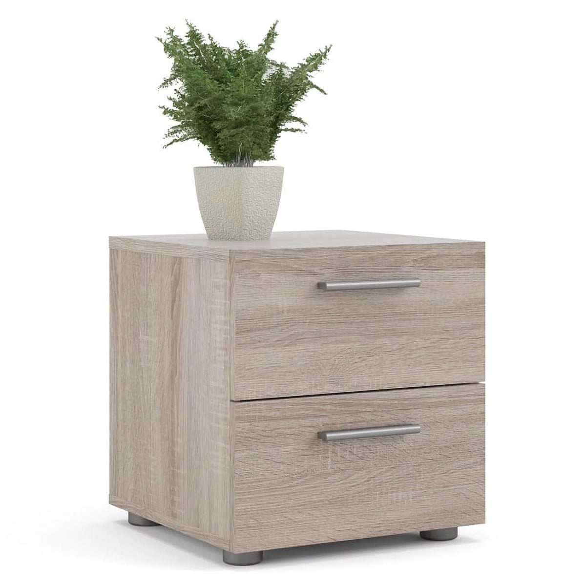 4 Drawer Chest and 2 Drawer Nightstand 2 Piece Set K438