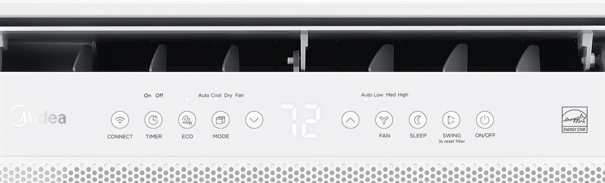 8,000 BTU Smart Inverter U-Shaped Window Air Conditioner Q7493