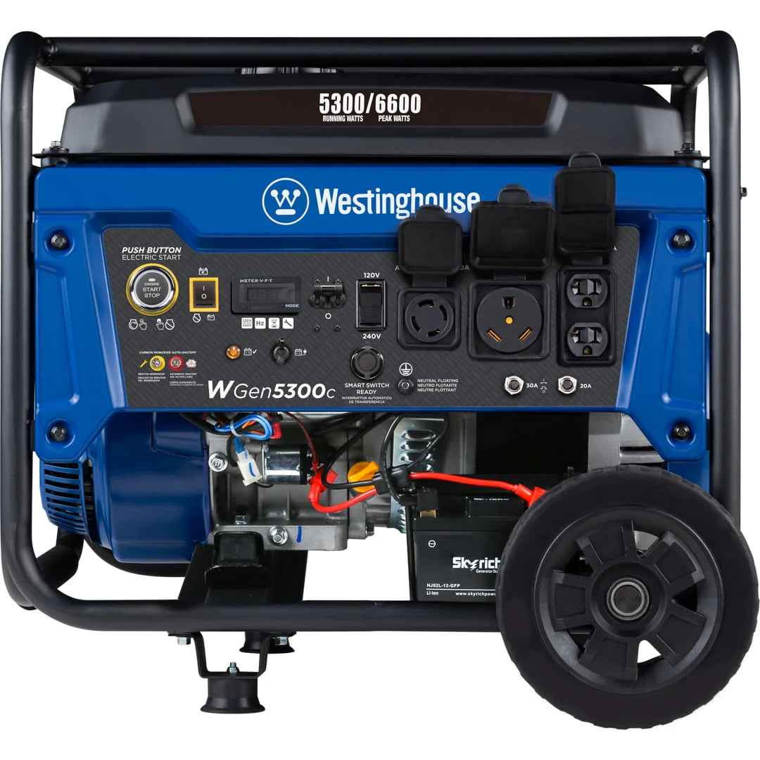 Gas Powered Portable Generator with Remote Electric Start Z88336