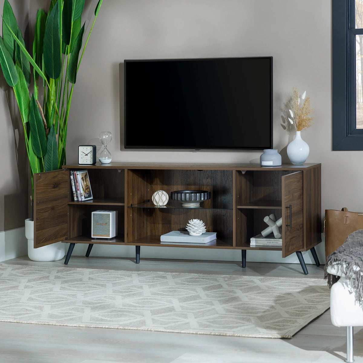 2-Door TV Stand V26291