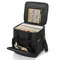 Vinyl Record Carrying Bag with Dividers Holds up to 60 LP Records D443