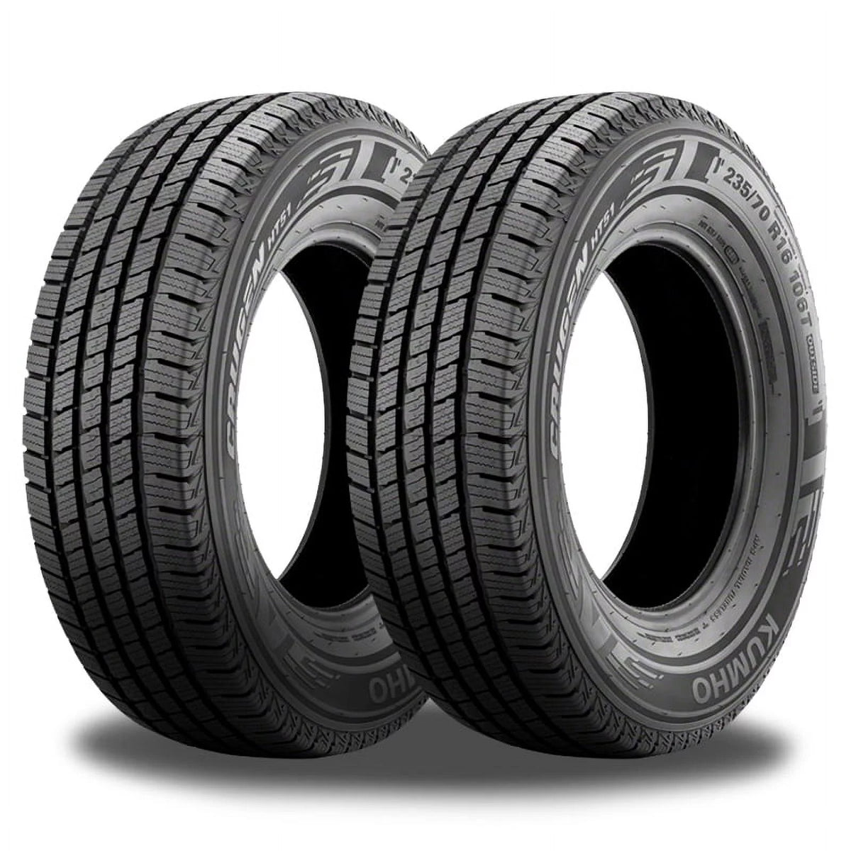 4 Kumho Crugen HT51 245/70R17 108T All Season Tires N666183