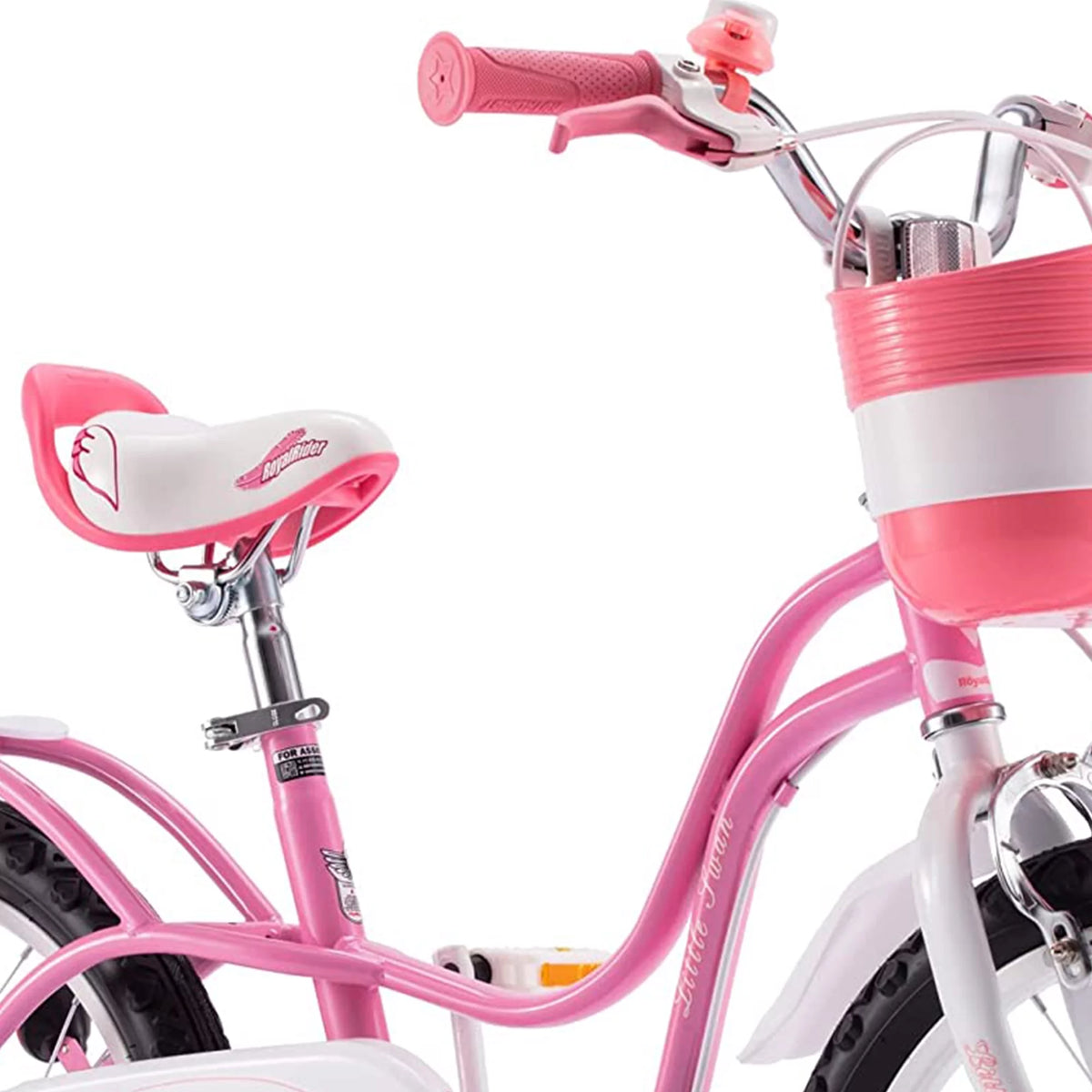 Pink 12 Carbon Steel Kids Bike Y232496