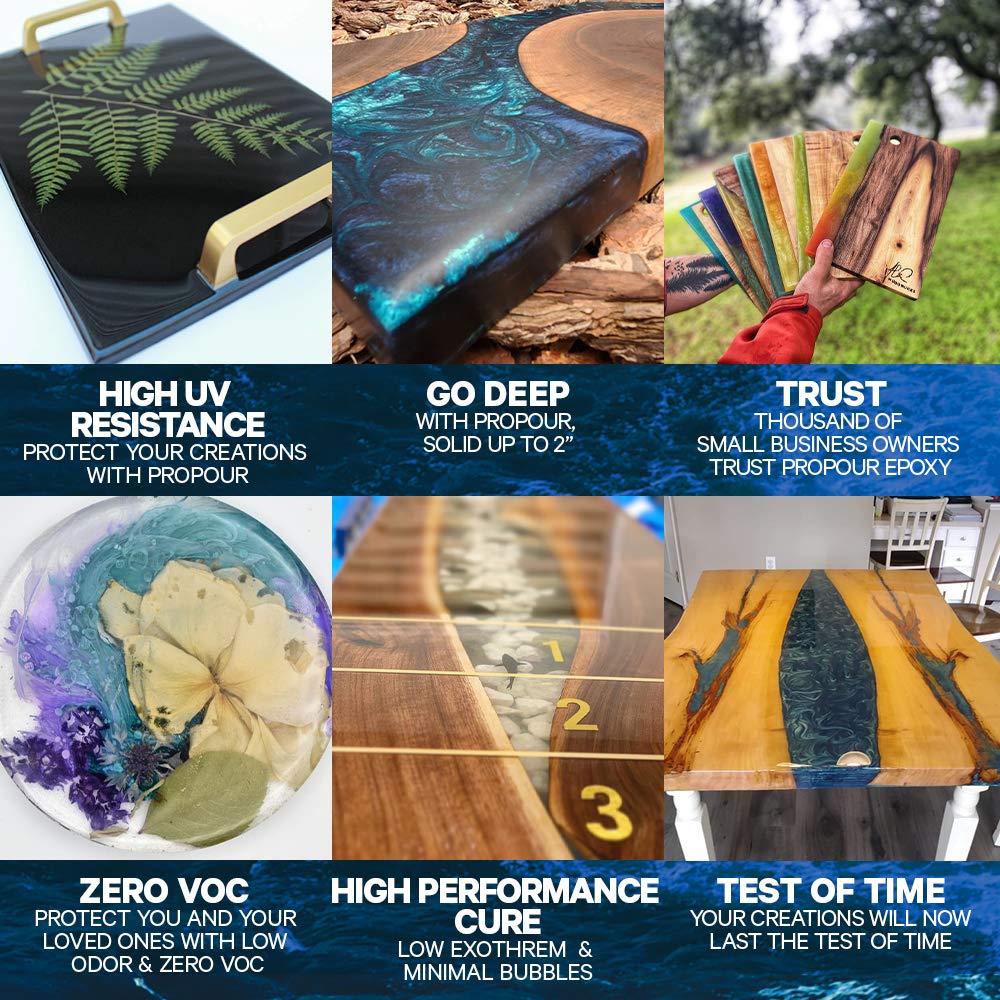 Crystal Clear Deep Pour Epoxy Resin Z834