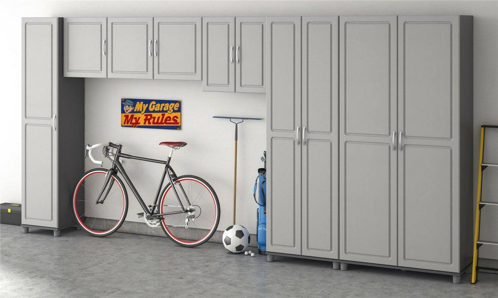Utility Storage Cabinet, Gray Q237013