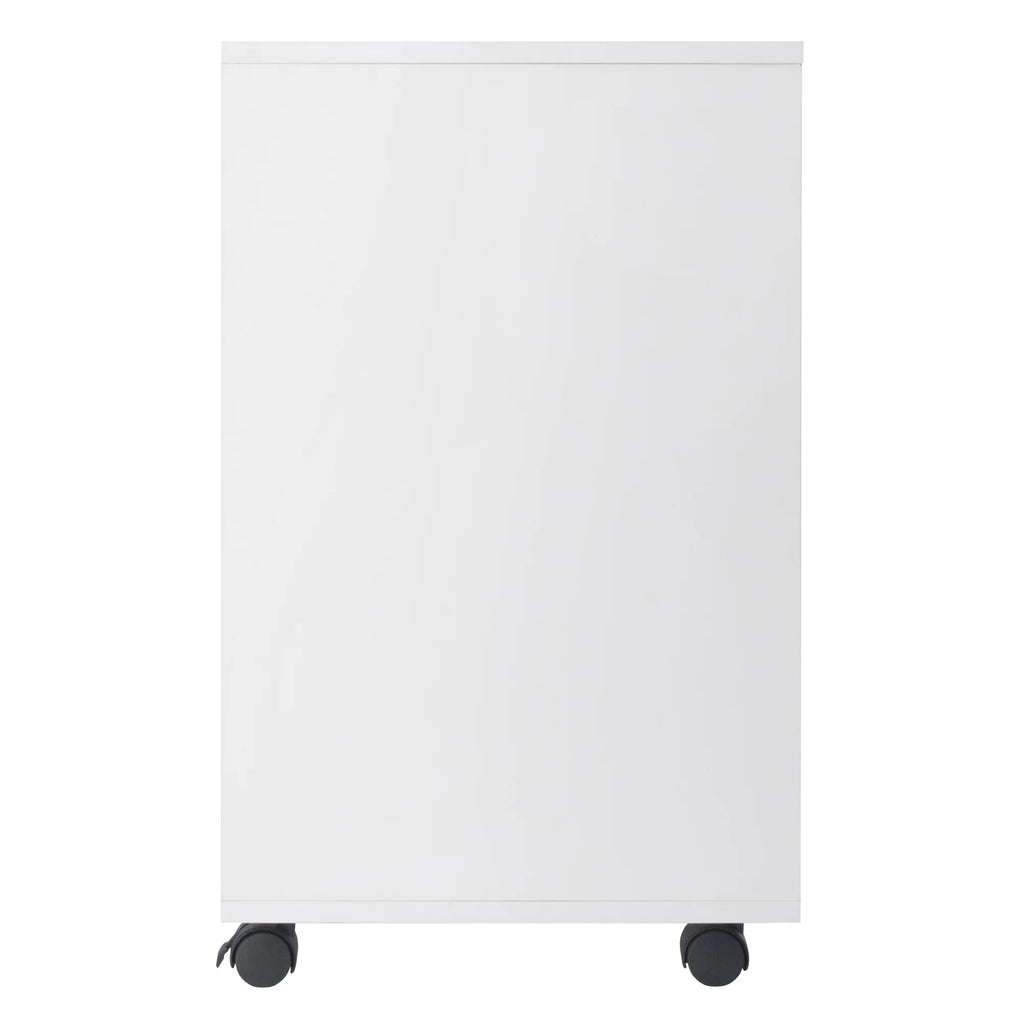 White Wood Storage Cabinet G7907