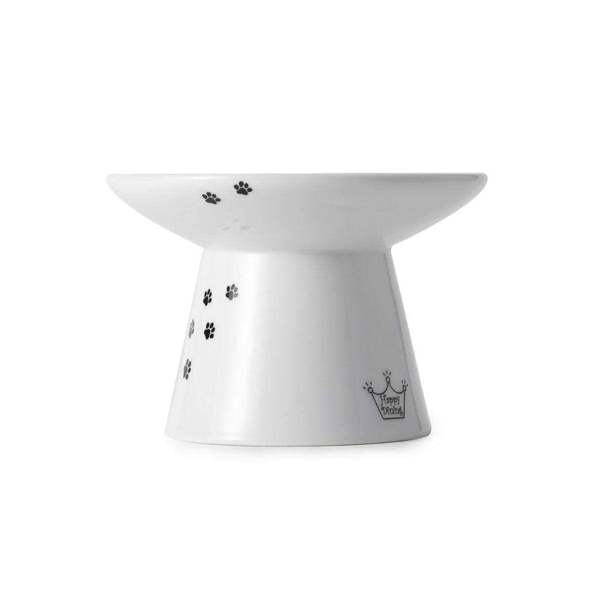 Extra Wide Raised Cat Food Bowl T3381