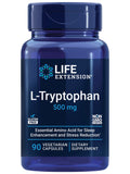 L-Tryptophan 500 mg Supplement 90 Capsules O47549