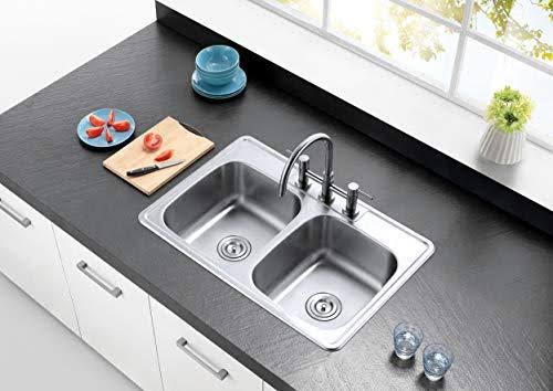 Double Bowl Self Rimming Sink D807