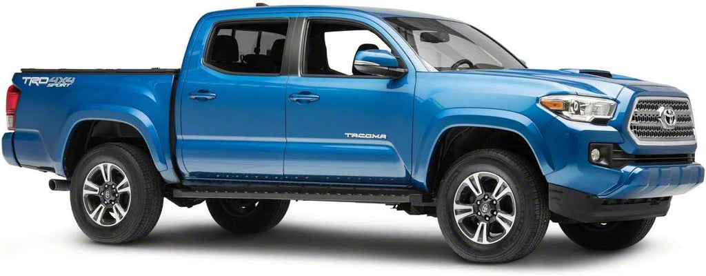 Black Steel Running Boards B89349