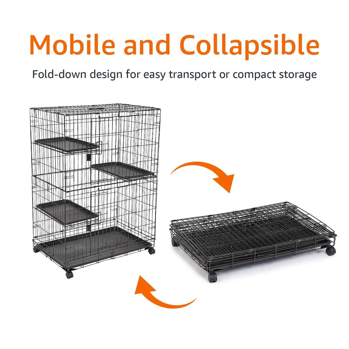 Large 3-Tier Cat Cage Playpen L469