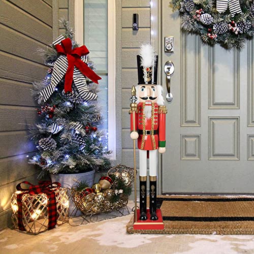 32 inch Wooden Nutcracker Decoration I529854