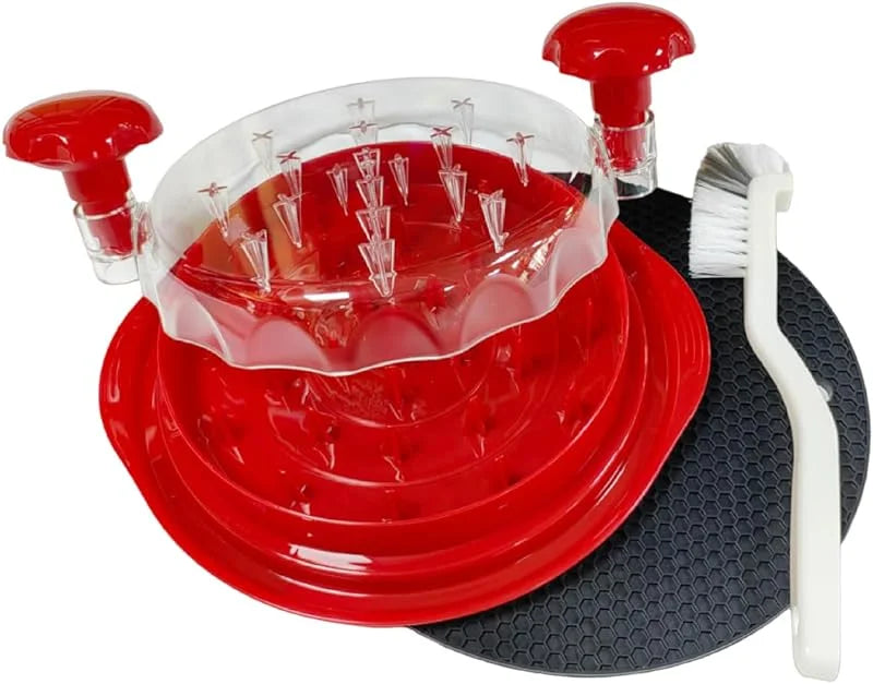 Meat Shredder with Clear Lid and Cleaning Brush G946