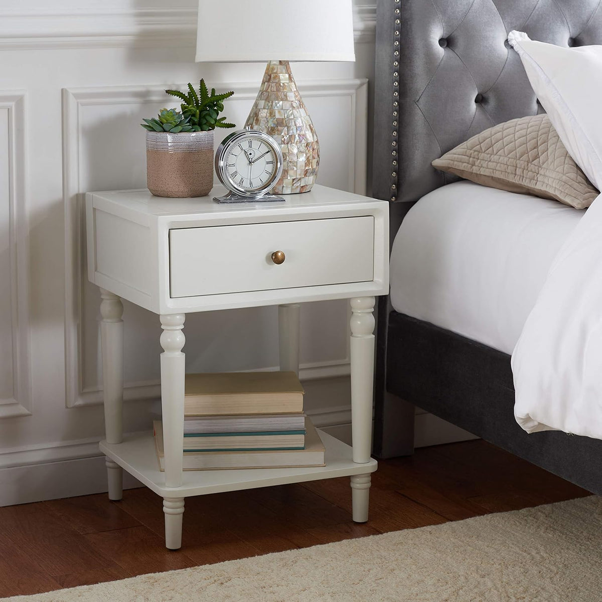 Quartz Grey Accent Table L781688