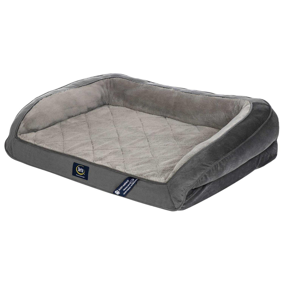 Quilted Gel Memory Foam Dog Bed D850027