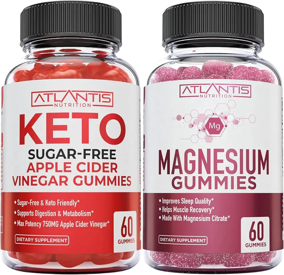 Sugar Free Keto Apple Cider Vinegar 60 Gummies S1871