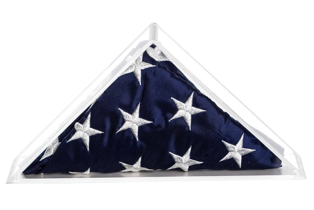 Acrylic Flag Display Case with Black Back K822706
