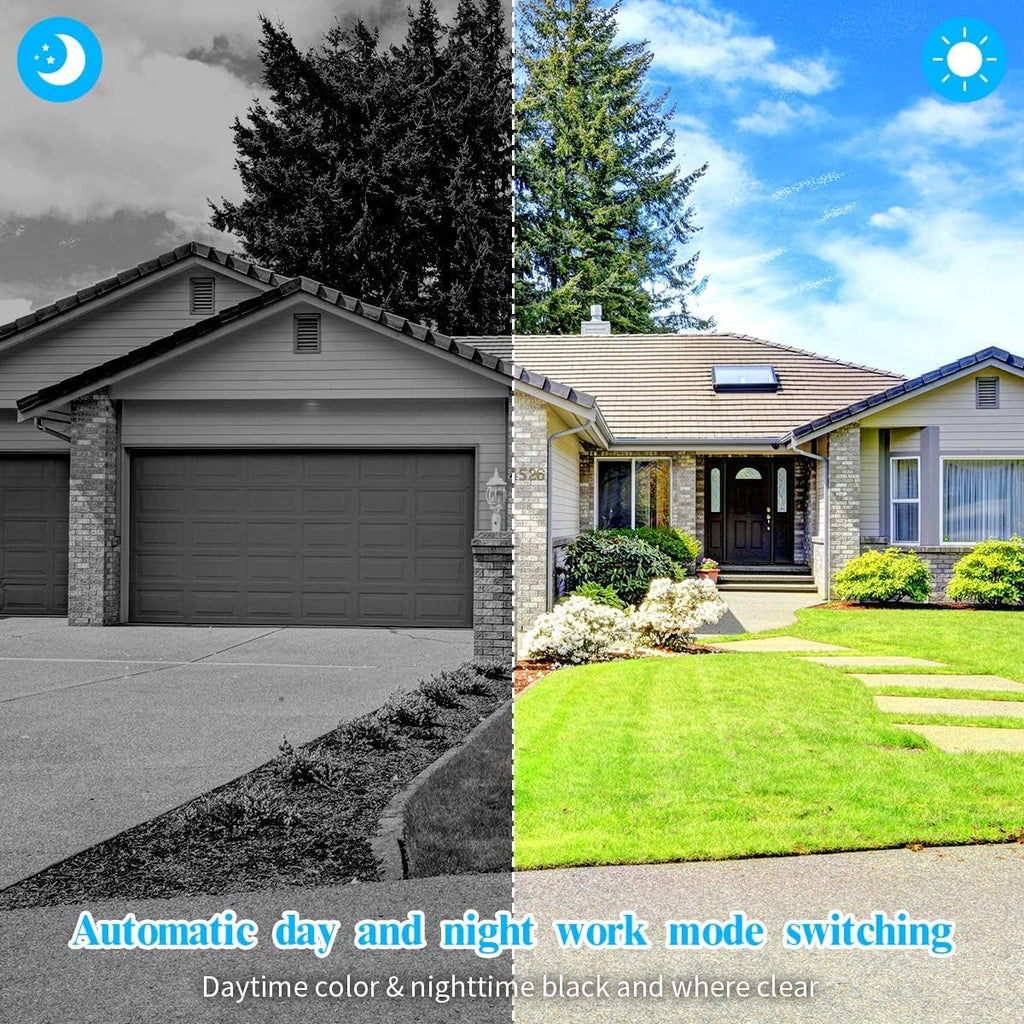 3K 5.0MP Wireless Security Camera System with 1TB Hard Drive J877