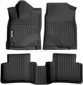 Black Floor Mats Liners for Honda Civic Sedan 2016-2021 D30410