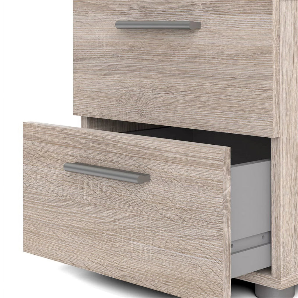 4 Drawer Chest and 2 Drawer Nightstand 2 Piece Set K438