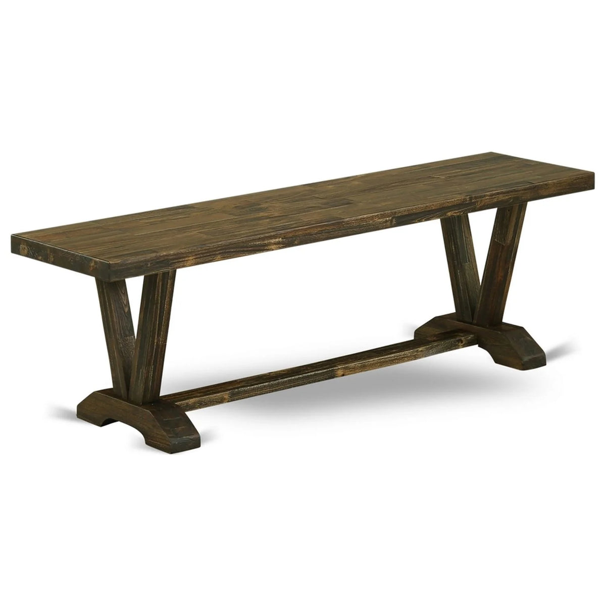 6-Piece Dining Table Set with Bench W376318