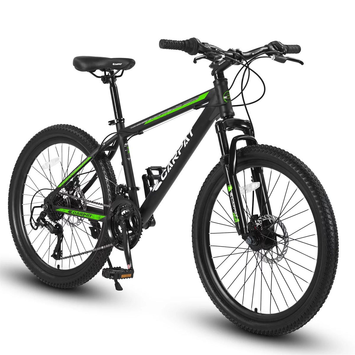 Orange 21 Speed High-carbon Steel Mountain Bike D800