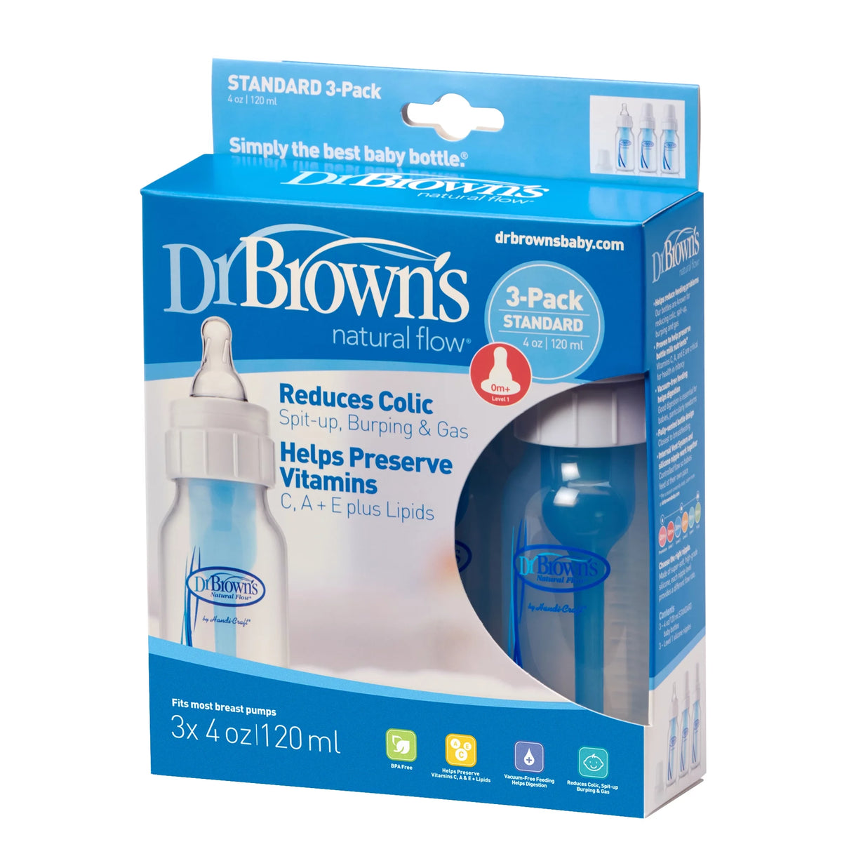 Polypropylene Bottle 4 oz 3 Pack J85185