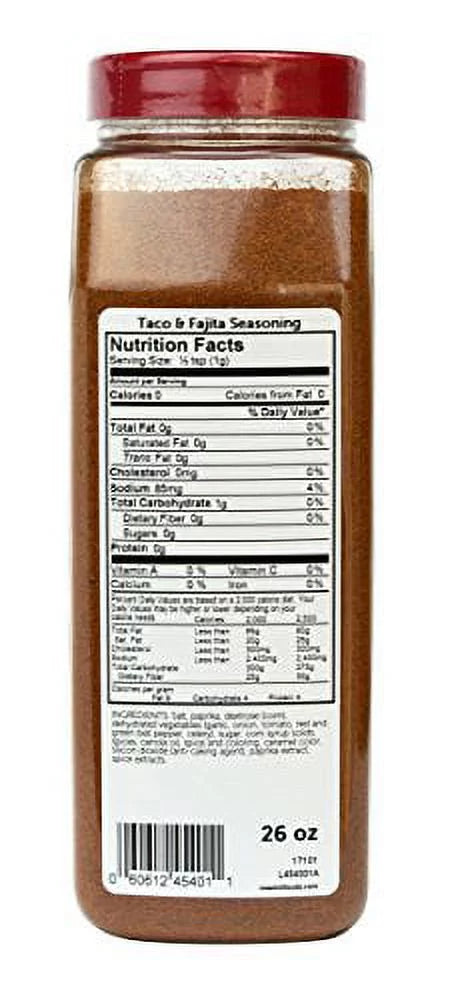 Taco & Fajita Spice 650g G31546