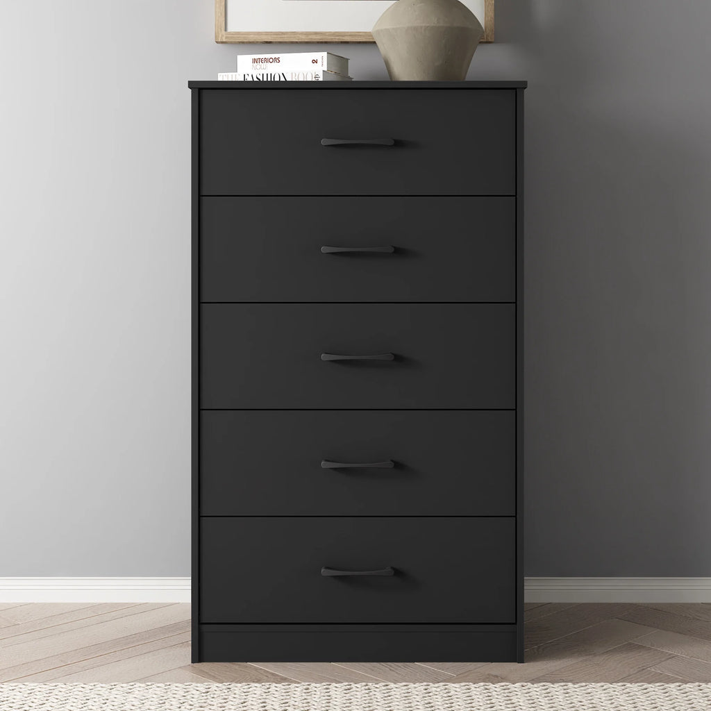 White 5 Drawer Dresser L714