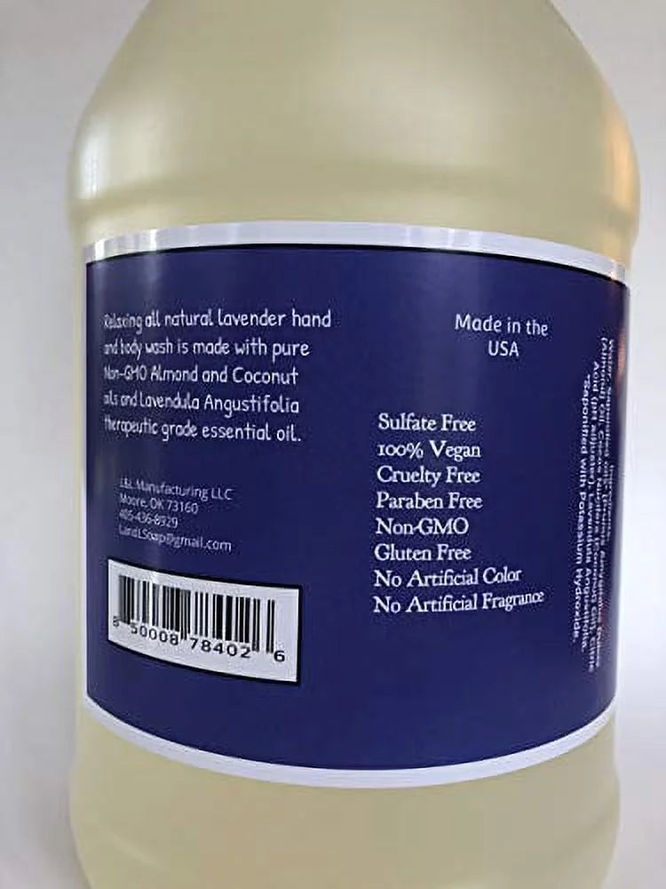 Lavender Castile Hand and Body Wash 1 gallon R97644