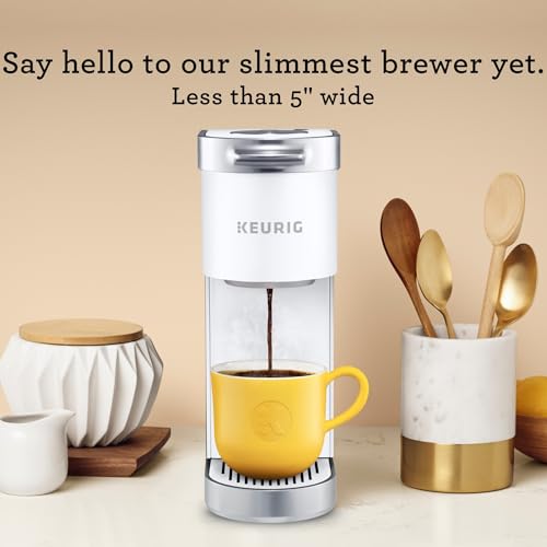 Single Serve K-Cup Pod Coffee Maker, 6 to 12oz Brew Size, Matte Black W47120