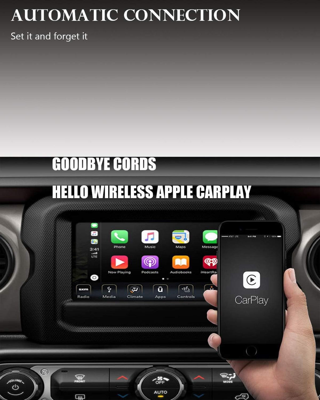 Wireless CarPlay Adapter 5GHz WiFi X7074