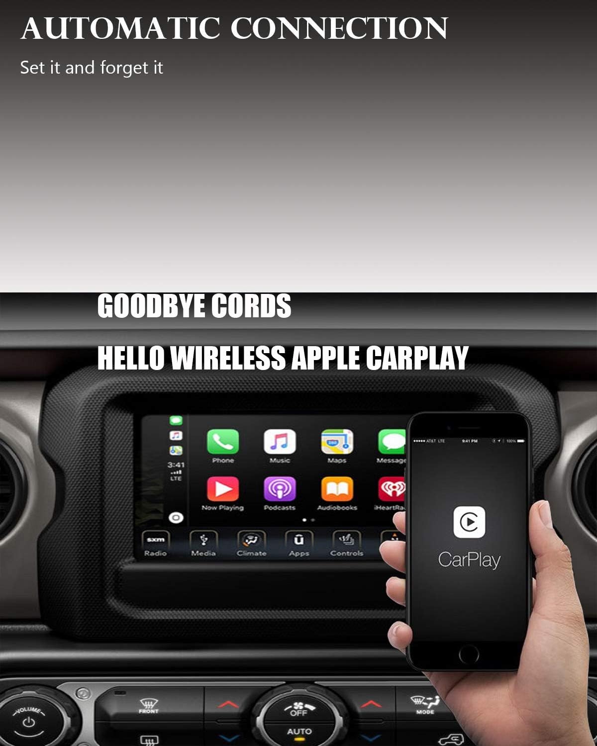 Wireless CarPlay Adapter 5GHz WiFi X7074