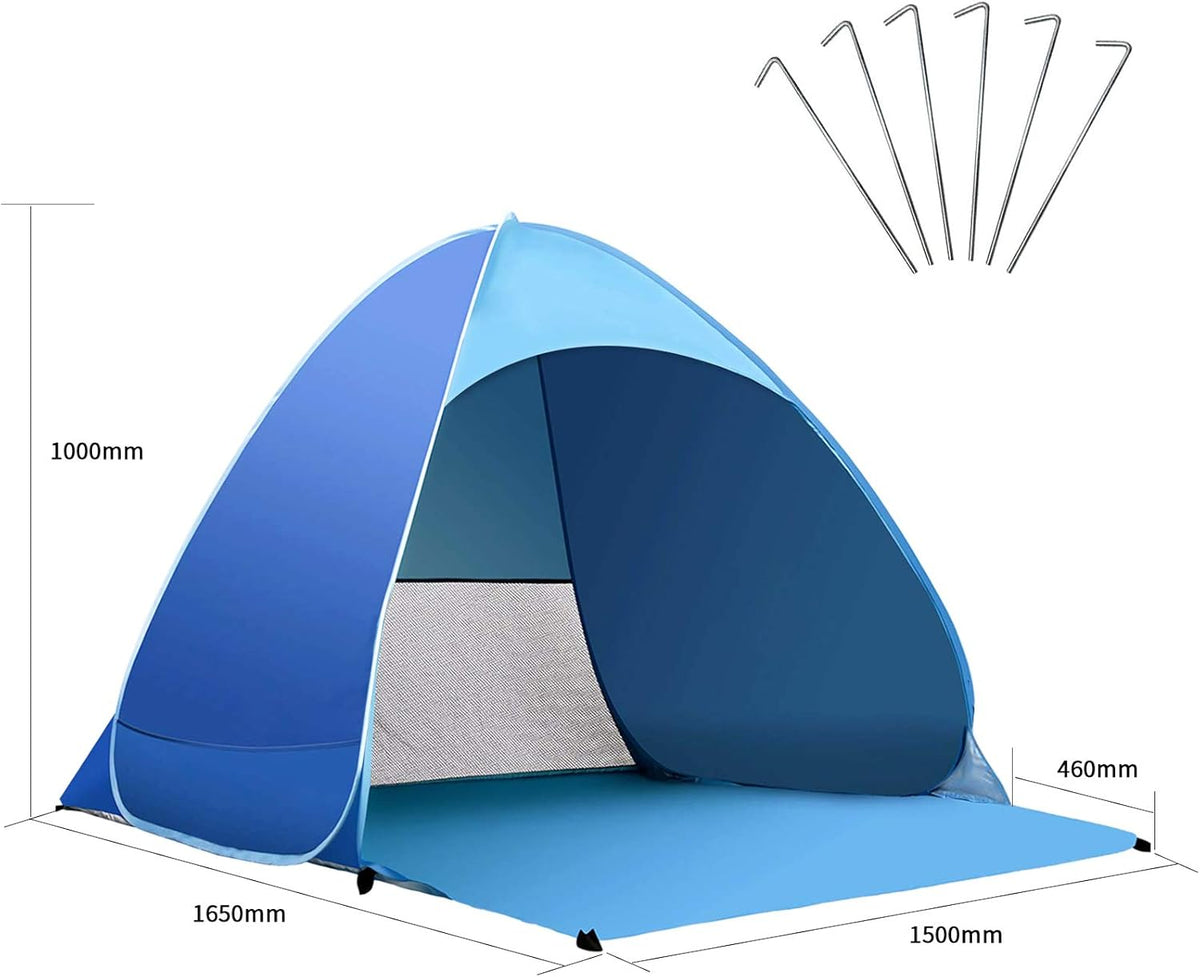 UPF 50+ Pop Up Beach Tent for 2-3 Person L30360