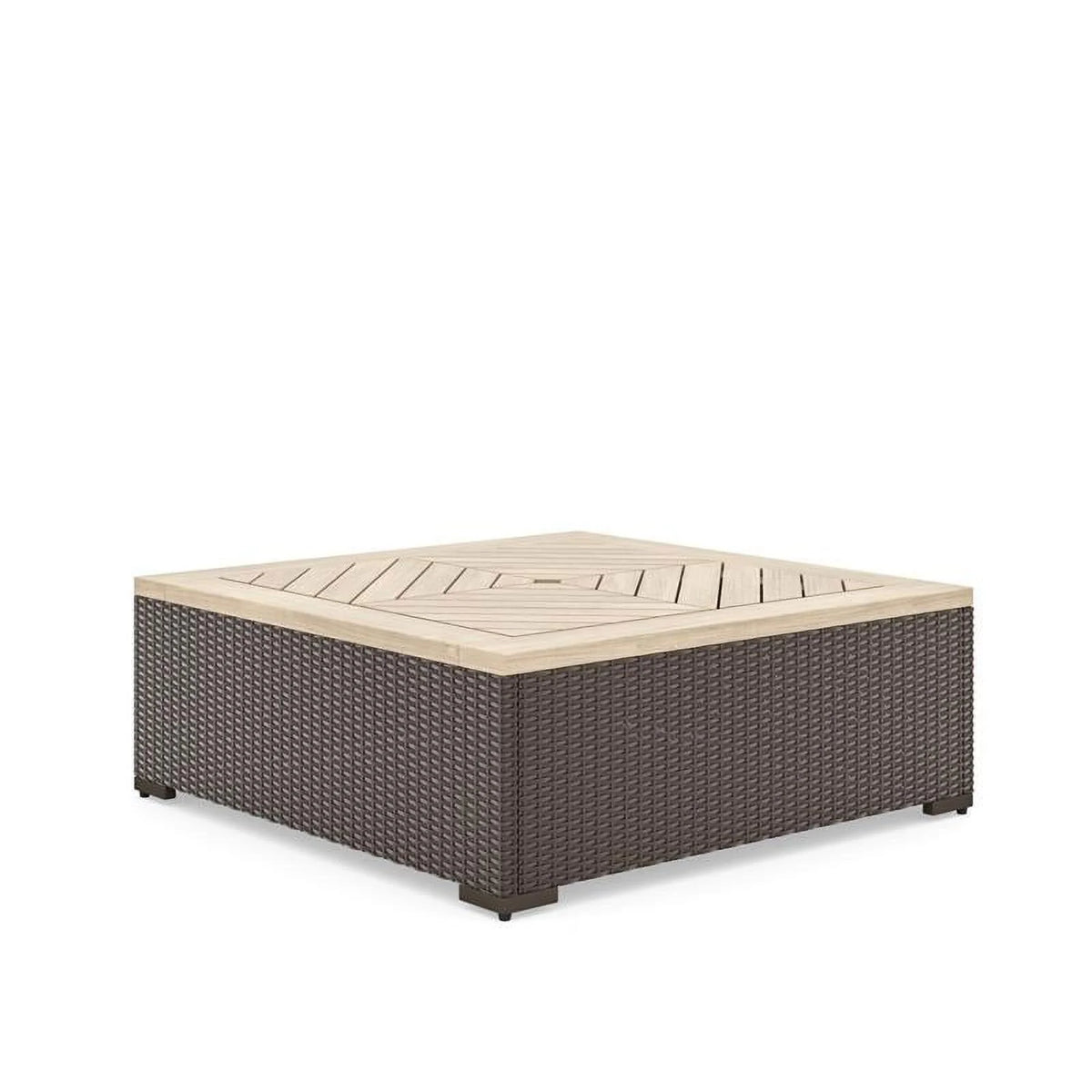 Brown Rattan Outdoor Coffee Table P5606