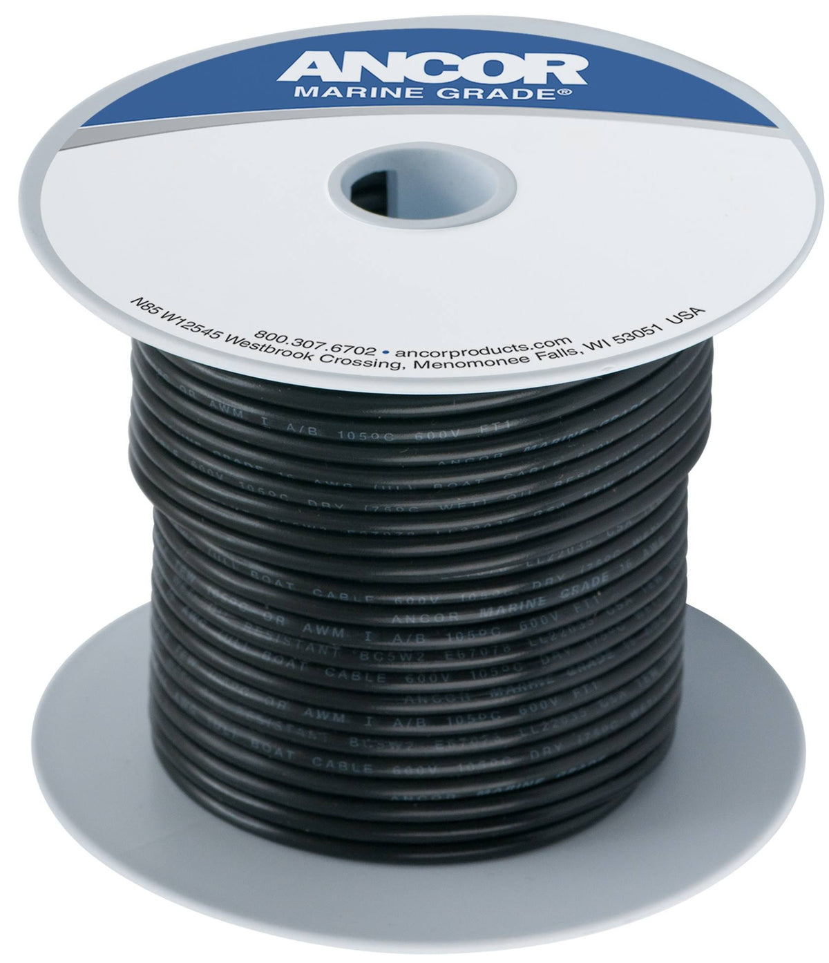 Black 6 AWG Battery Cable 100' P9432