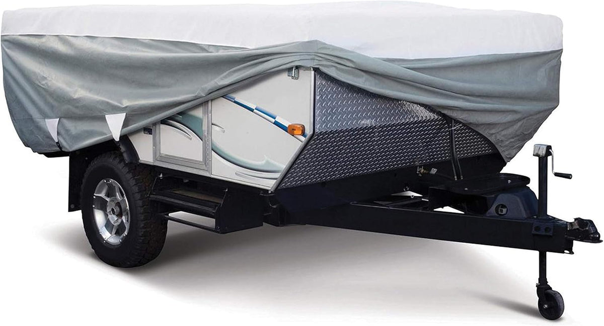 Grey Pop-Up Camper Trailer Cover R4789