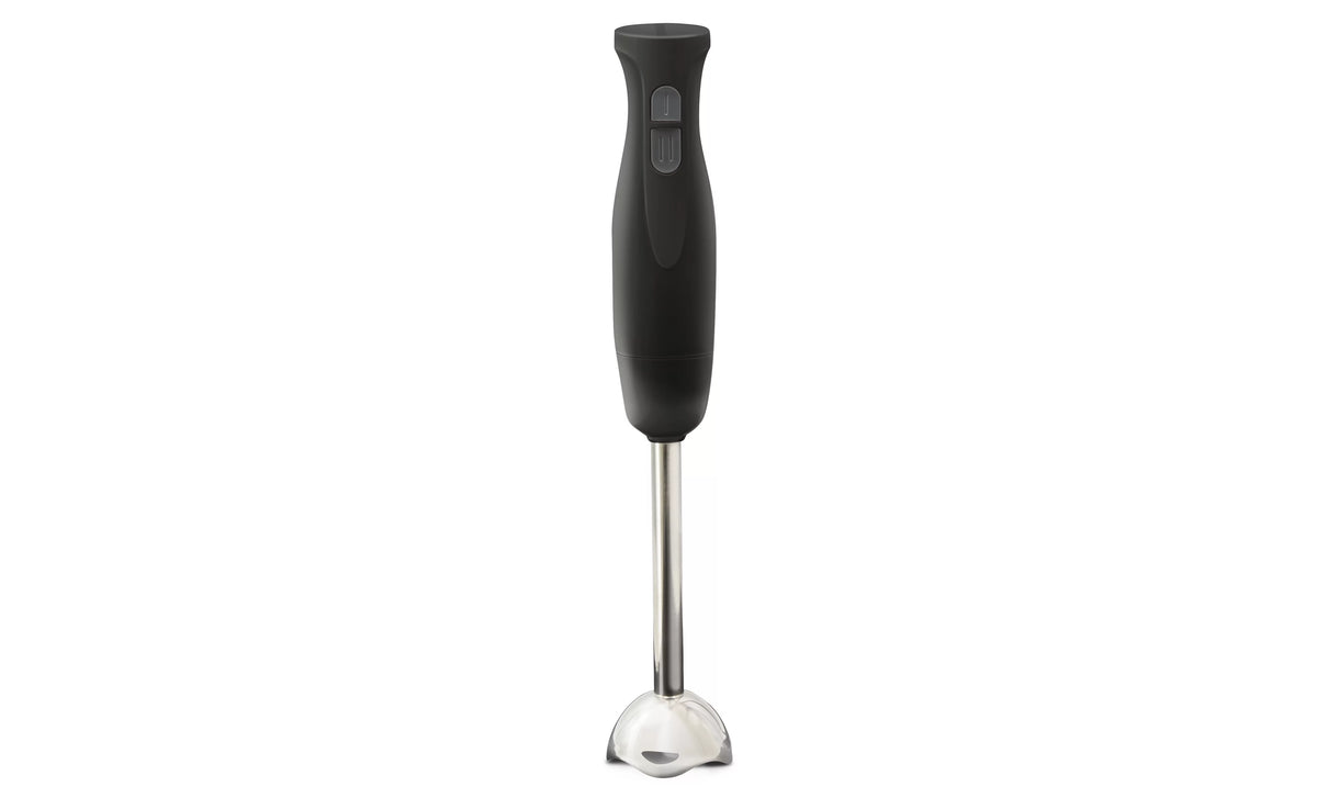 Black Immersion Hand Blender with Whisk Attachment B370
