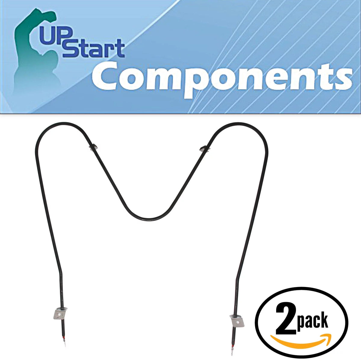 2-Pack White Oven Heating Element Q4107