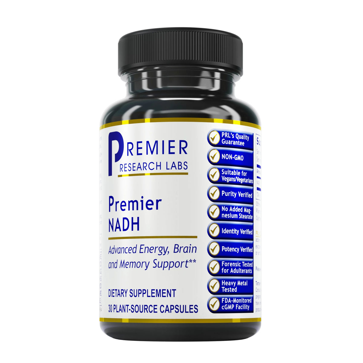 Vegan NADH 30 Capsules Dietary Supplement G63755