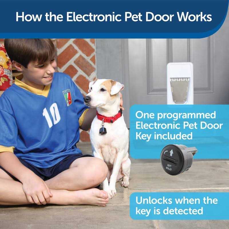 Electronic SmartDoor Pet Door U20958