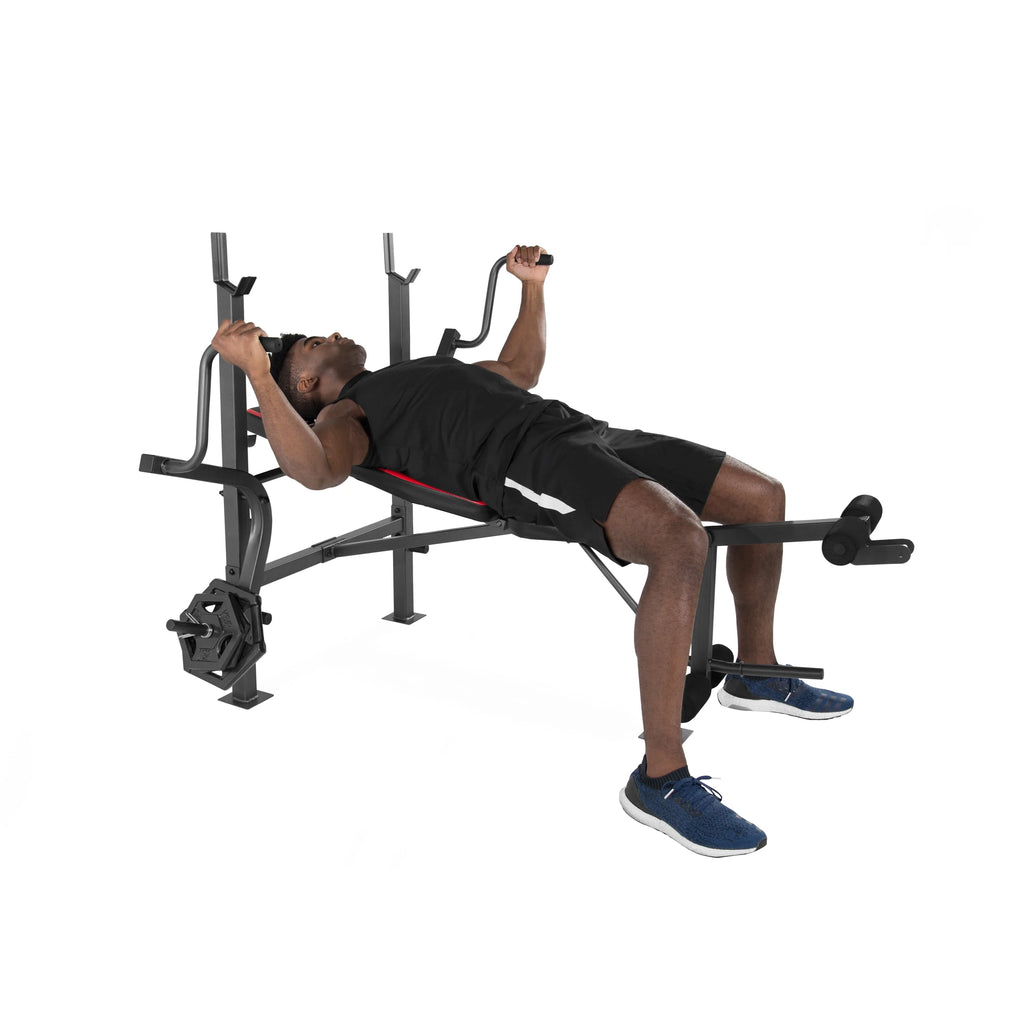 Standard Bench with Butterfly and Preacher Curl B364