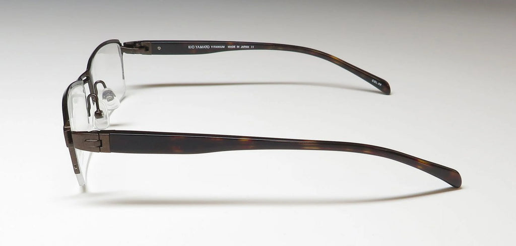 Titanium Half-Rimless Eyeglass Frame C4692