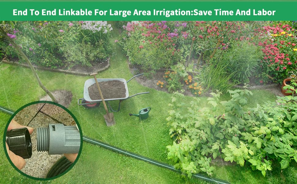 25FT Flat Sprinkler Hose H313