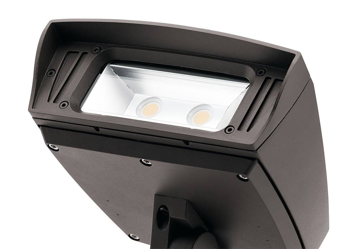 Textured Architectural Bronze Landscape LED Flood Light H6503