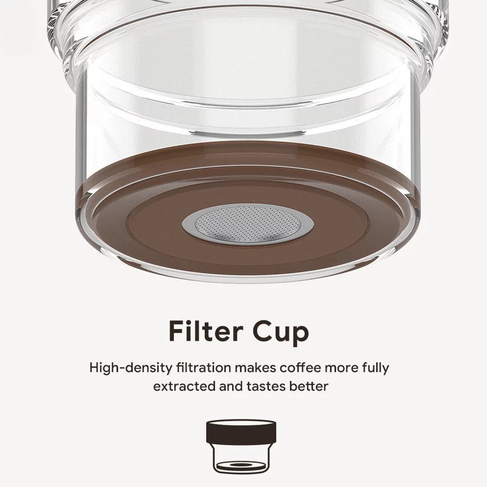 Cold Brew Coffee Maker Borosilicate Glass 300ml D3529