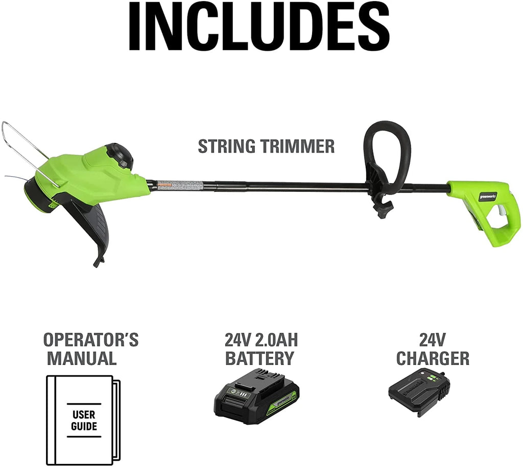 24V 10-inch Cordless String Trimmer N23547