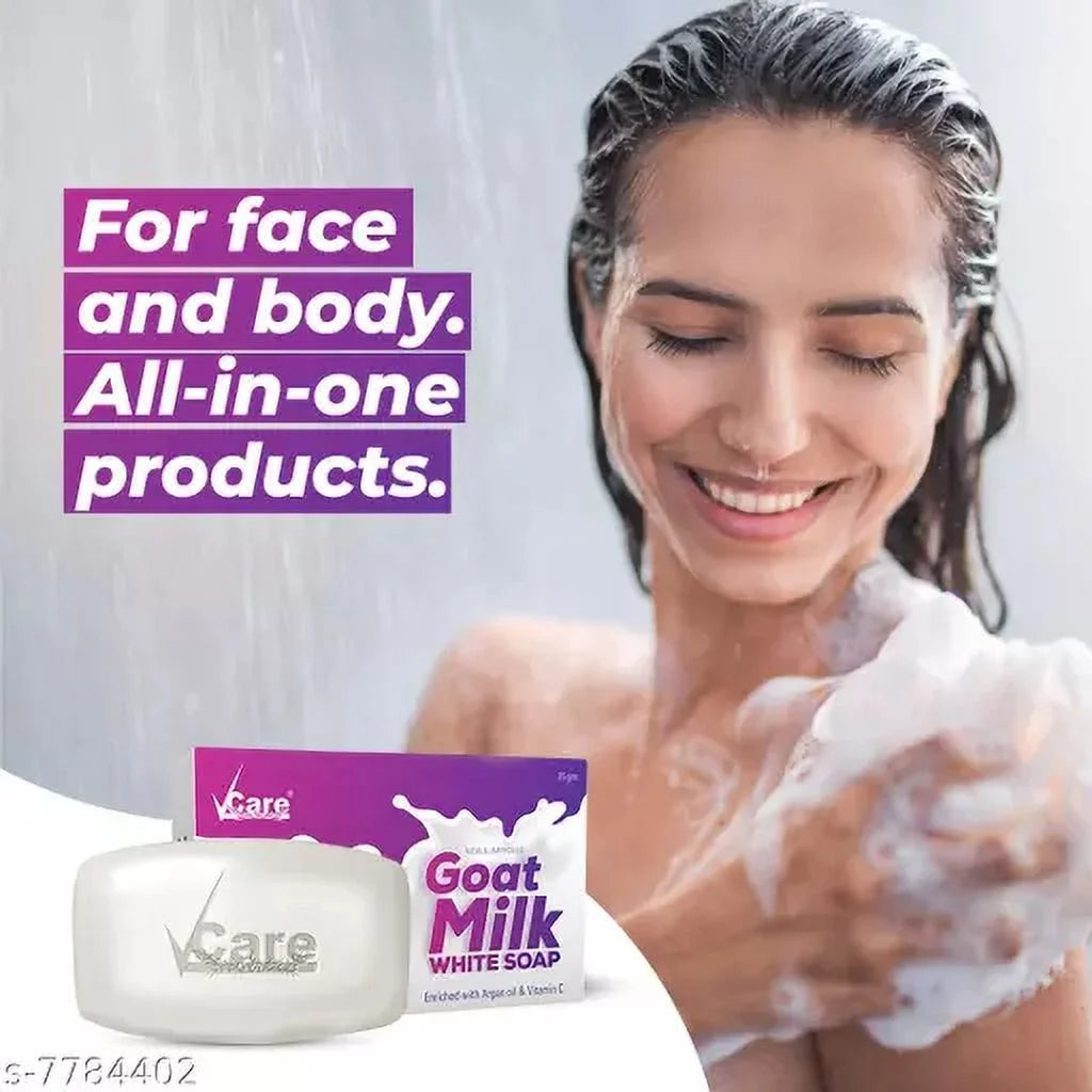 Goat Milk White Soap 125 gm D5047