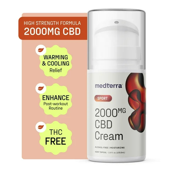 2000mg CBD Cream 3.4 fl oz J300466
